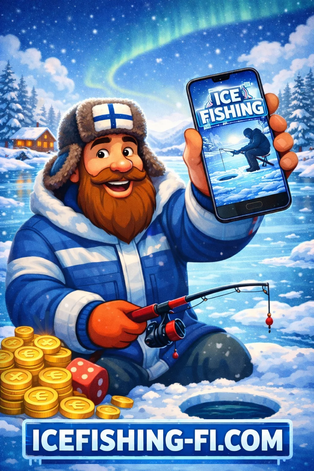 Ice Fishing -pelisovellus vs perinteiset mobiilipelit